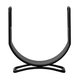 Black Iron Log Basket