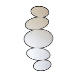 Black Pebble Mirror