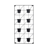 Black Slim Vertical Garden Wall Planter