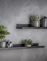 Black Wall Shelves