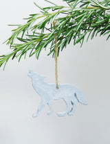 Concrete Animal Hanging Decorations - Wolf