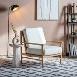 Daube Natural Boucle Armchair