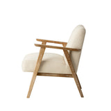 Ebbe Ecru Linen Armchair