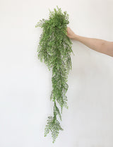 Faux Hanging Maidenhair Fern Bush