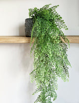 Faux Hanging Maidenhair Fern Bush