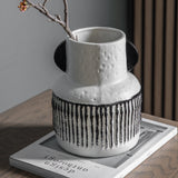 Fika Monocrome Stoneware Vase