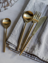 Gold Cutlery Set 16 Piece