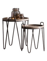 Hairpin Set of Side Tables