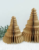 Honeycomb Kraft Paper Trees (Pack of Two)