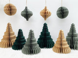 Honeycomb Kraft Paper Lantern Bauble