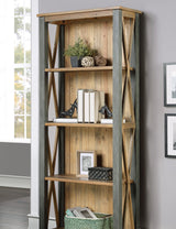 Industrial Rustic Freestanding Tall Shelving Unit