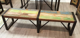 Industrial Reclaimed Bench