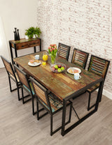 Industrial Reclaimed Dining Table