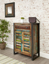Industrial Reclaimed Shoe Cabinet