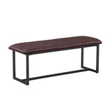 Industrial Rustic Brown Bench