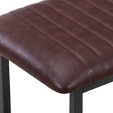 Industrial Rustic Brown Bench