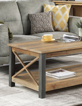 Industrial Rustic Large Coffee Table