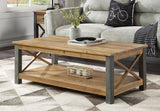 Industrial Rustic Coffee Table