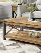 Industrial Rustic Coffee Table