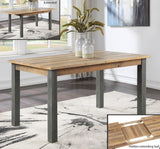 Industrial Rustic Extending Dining Table
