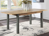 Industrial Rustic Extending Dining Table