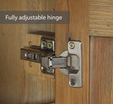 Industrial Rustic Freestanding Storage Cupboard