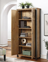 Industrial Rustic Freestanding Storage Cupboard