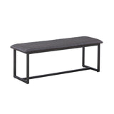 Industrial Rustic Grey Bench