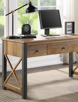 Industrial Rustic Home Office Desk