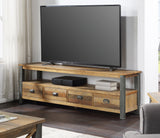 Industrial Rustic Large Widescreen TV Stand