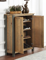 Industrial Rustic Small Shoe Cabinet