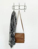 Industrial Wire Coat Wall Rack