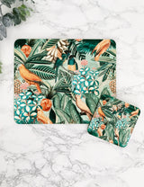 Jungle Flowers & Birds Artist Placemat