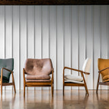 Karlstad Brown Leather Armchair