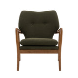 Karlstad Green Armchair