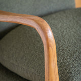 Karlstad Green Armchair