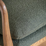 Karlstad Green Armchair