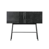 Keiko Black Oak Raised Sideboard