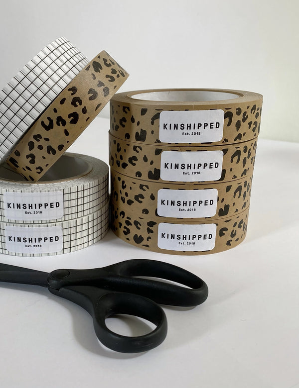 Kinshipped Leopard Print Paper Tape