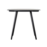 Larvik Black Round Dining Table