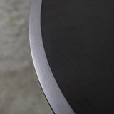 Larvik Black Round Dining Table