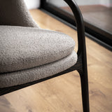 Malin Latte Boucle Armchair