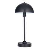 Matt Black Dome Table Lamp