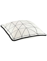Natural Geometric Print Cushion