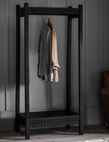 Nomad Black Open Wardrobe
