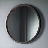 Nomad Black Round Mirror