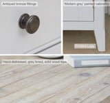 Nordic Grey Large Sideboard