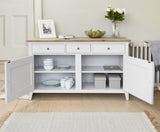 Nordic Grey Large Sideboard