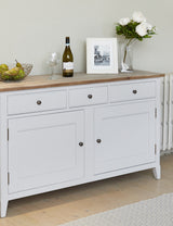 Nordic Grey Large Sideboard