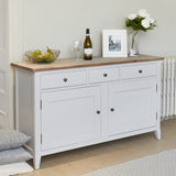 Nordic Grey Large Sideboard
